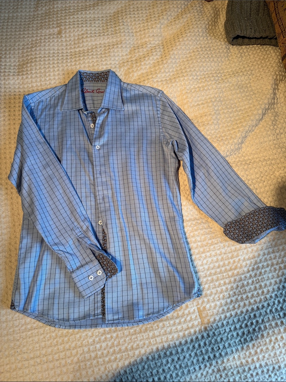 Robert Graham boys dress shirt, size L 14-16